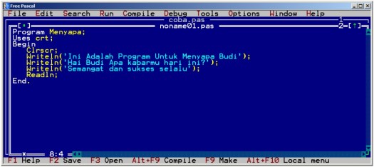 Dalam manajemen, faktor manusia adalah … me and all my flaws: Materi Pemrograman Dasar SMK Kelas X