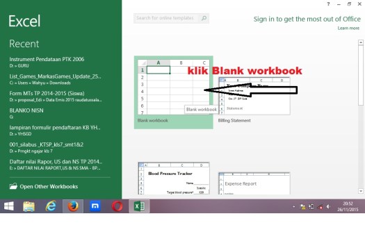 Klik office button > new. Cara Mudah Membuka Dokumen Baru Pada Microsoft Excel 2013 Catatan Website Pribadi