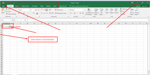 Pada kotak dialog yang muncul pilih > blank document > klik tombol create. Langkah Langkah Membuat File Baru Dalam Microsoft Excel Hizto