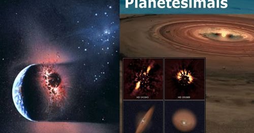 Gambar 3.5 pembentukan tata surya menurut teori bintang kembar (sumber: Teori Pembentukan Tata Surya Menurut Perspektif Sains