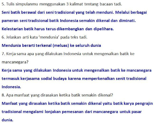 Konsep soft power yang bertujuan pada peningkatan kerjasama bilateral maupun multilateral ini selaras dengan tujuan diplomasi. Kunci Jawaban Halaman 39 40 41 42 Tema 4 Kelas 6 Buku Tematik Siswa Kumpulan Soal Ujian