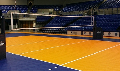 Untuk tim putra, tinggi net bola voli: Ukuran Lapangan Dan Tinggi Net Bola Voli Kabar Sport