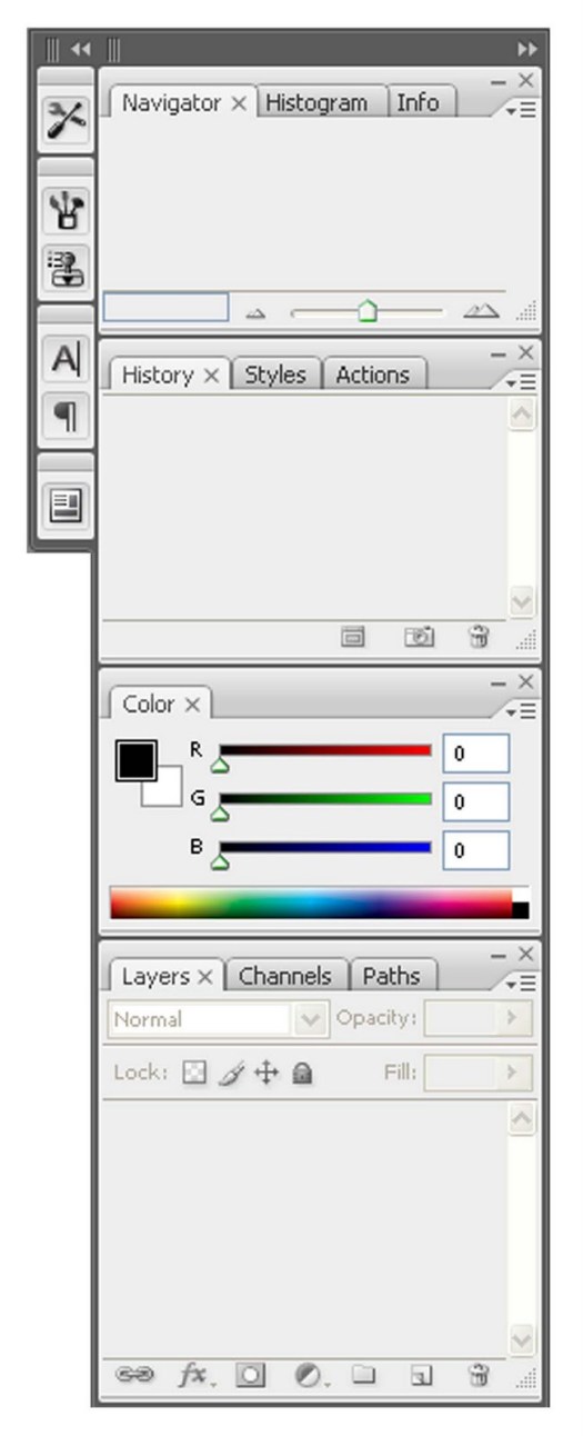 Fasilitas dalam photoshop yang berguna untuk menutupi bagian suatu gambar . Fotografi Photoshop Mengenal Photoshop Pallete