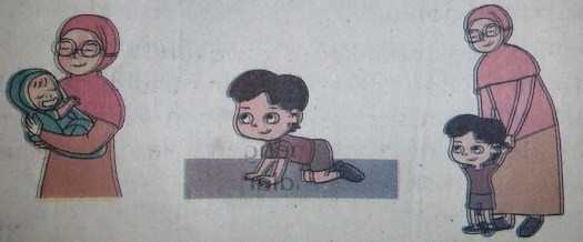 Apa kamu dapat menemukan perubahan yang dialami udin berdasarkan gambar tersebut? Tematik Kelas 3 Sekolah Dasar April 2019