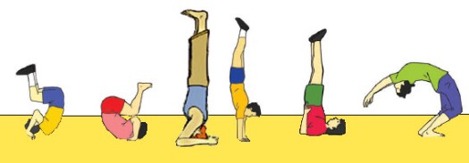 Sikap akhir gerakan guling ke depan yang benar adalah… a. MATERI PJOK BAB 12 SEM 2 RANGKAIAN SENAM LANTAI ~ MEDIA