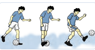 Teknik ini adalah tendangan yang menggunakan sisi . Teknik Dan Variasi Mengumpan Dalam Permainan Sepak Bola Dengan Menggunakan Kaki Dalam Kaki Luar Dan Punggung Kaki