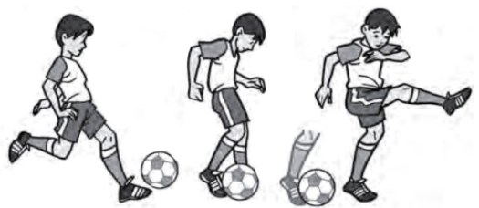 Umumnya teknik ini digunakan untuk tendangan dalam jarak yang lebih . 3 Teknik Dasar Menendang Bola Kaki Dalam Kaki Luar Dan Punggung Kaki Penjasorkes