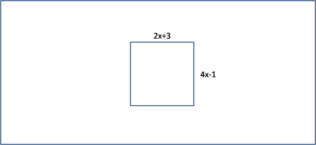 Sebuah persegi dengan panjang sisinya adalah 16 cm. Sebuah Persegi Memiliki Panjang Sisi 2x 3 Dan 4x 1 Berapa Luas Dan Kelilingnya Solusi Matematika