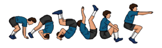 Arah gerakan pinggang yang benar saat melakukan teknik dasar menyundul bola adalah. Materi Senam Lantai Kelas X Semester 2 Pjok In