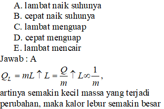 Jika suatu zat mempunyai kalor jenis tinggi, maka zat itu :. Jika Suatu Zat Mempunyai Kalor Jenis Tinggi Maka Zat Itu Berbagai Jenis Itu