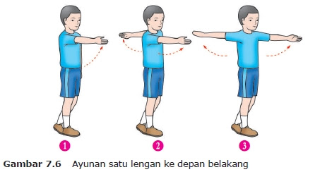 Sebutkan empat prinsip dasar gerakan ayunan satu lengan depan belakang! Variasi Langkah Dan Ayunan Lengan Pada Aktivitas Gerak Berirama Pjok Kelas 4