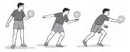 Kemudian server memukul bola dengan . Pjokx2021 Service Dan Passing