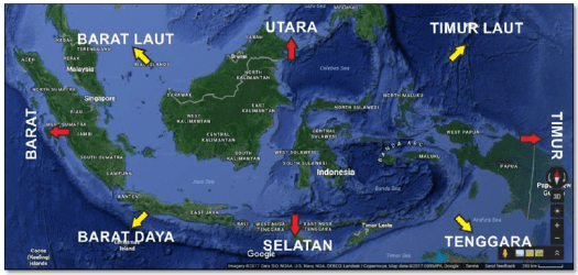 Dan maratua yang secara geografis berbatasan langsung dengan lautan. Xi 3 1 A Letak Luas Batas Dan Karakteristik Wilayah Indonesia Mata Pelajaran Geografi