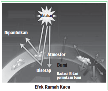 Carbon dioxide is a gas that can be as the greenhouse effect. Penyebab Efek Rumah Kaca Hujan Asam Dan Penipisan Ozon