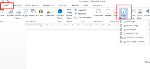 Menekan huruf atau angka untuk memilih menu. Cara Membuat Halaman Di Word Semua Model Format Praktek Pakar Dokumen