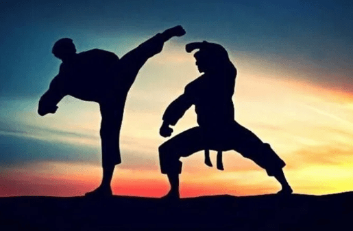 Teknik tendangan dengan hentakan telapak kaki sejajar dengan bahu disebut dengan tendangan. Pencak Silat Pengertian Sejarah Dan Teknik Teknik Dasar Searchpengertian