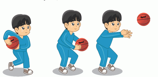 Untuk melakukan operan ini, bola berawal pada posisi sejajar dengan dada, lalu dioper dengan cara memantulkan bola kearah lantai. Teknik Lemparan Permainan Bola Basket Mikirbae Com