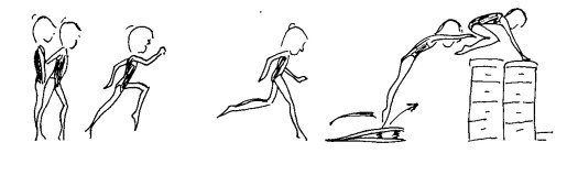 Perhitungkan langkah dari titik awalan berlari hingga peti lompat, untuk bersiap melakukan lompatan. Media Belajarku Lompat Jongkok Squat Vault