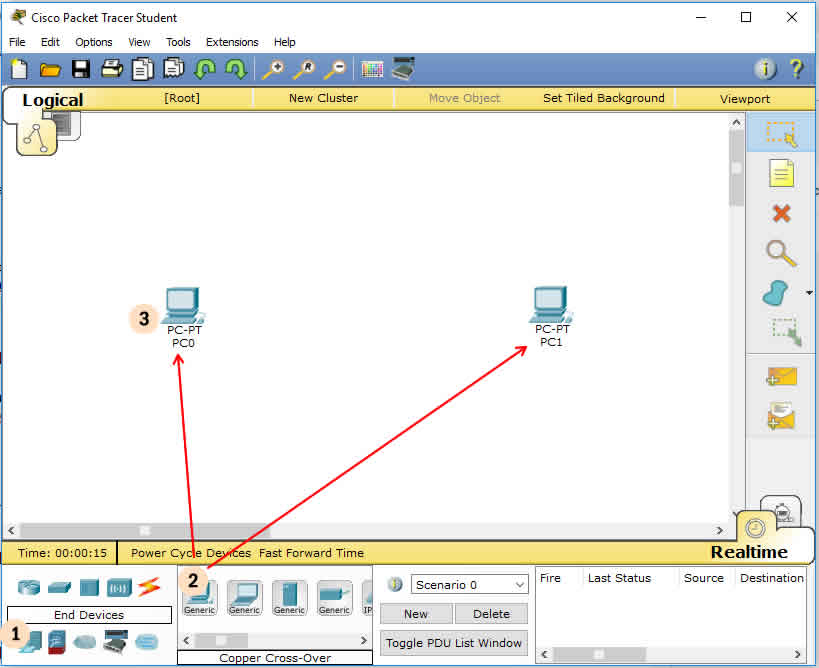 A.adobe flash b.media player c.cisco packet tracer d.corel draw e.notepad ++ Cara Membuat Silmulasi Jaringan Peer To Peer Pada Packet Tracer