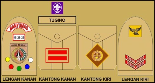 Contoh pakaian seragam harian pramuka penggalang putri lihat gambar pada lampiran ii. Pemakaian Atribut Pramuka Penggalang