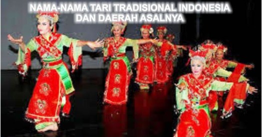 Banyaknya pulau yang ada menjadikan indonesia memiliki beragam . Nama Nama Tari Tradisional Indonesia Dan Daerah Asalnya Seni Budayaku