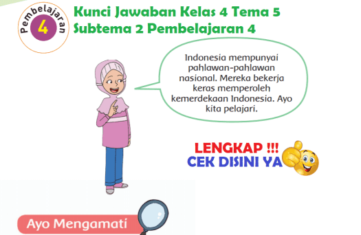 Hal positif yang bisa dicontoh dari pattimura adalah giat mencari ilmu, teguh dalam pendirian, berani, rela berkorban, dan memiliki jiwa . Lengkap Kunci Jawaban Kelas 4 Tema 5 Subtema 2 Pembelajaran 4 Simple News Kunci Jawaban Lengkap Terbaru