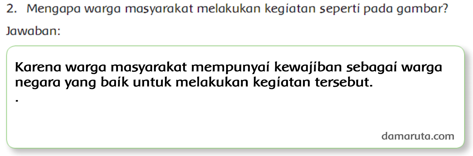 Kamu dan pasangan harus saling menguatkan, saling berintrospeksi dan saling membenahi. Kegiatan Warga Masyarakat di Kampung âDamaiâ (Halaman 2