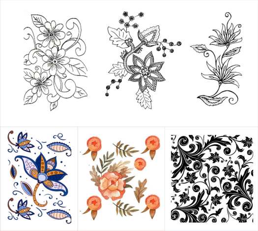 12 06 2020 sebut dan berikan contoh motif ragam hias dalam membuat kerajinan 30002242. Ragam Hias Flora Dan Fauna Geometris Figuratif Beserta Contoh Gambarnya Seni Budayaku