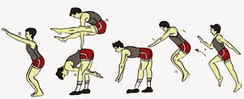 Ritmik bermanfaat untuk melatih kekuatan otot dan kekuatan tubuh, . Lompat Kangkang Dan Lompat Jongkok Pendidikan Jasmani Olahraga Kesehatan