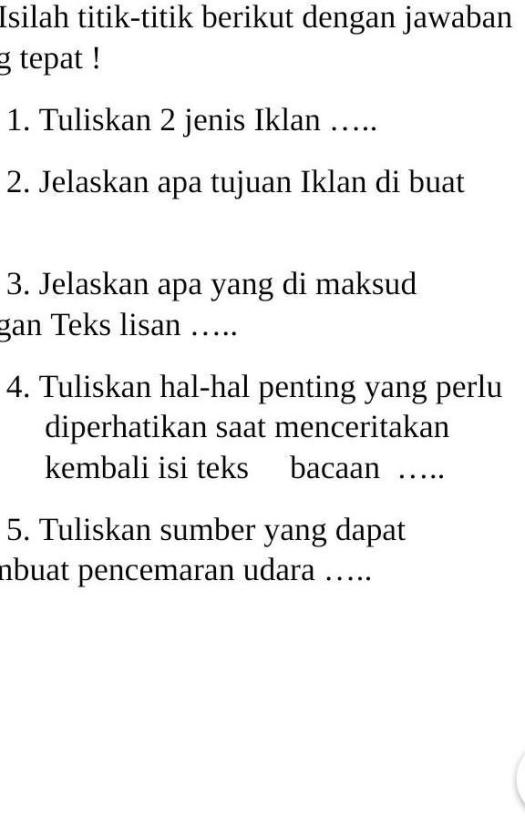 36+ Tuliskan Hal-Hal Penting Yang Perlu Diperhatikan Saat Menceritakan Kembali Isi Teks Bacaan
&nbsp;Pictures