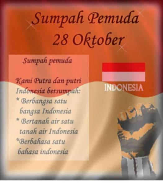 View Dengan Semangat Sumpah Pemuda Kita Harus Mencintai Tanah Air Dengan&nbsp;Pics