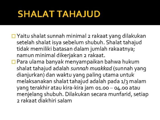 View Salat Sunnah Yang Dapat Dilaksanakan Secara Munfarid Atau Berjamaah Adalah
&nbsp;Background