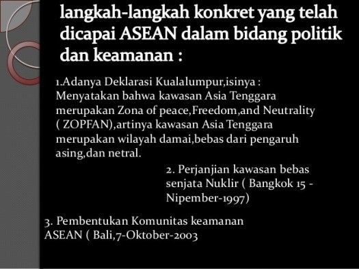 47+ Perjanjian Mengenai Kawasan Damai Bebas Dan Netral Di Asean Adalah Kerjasama Asean Dalam Bidang&nbsp;Images