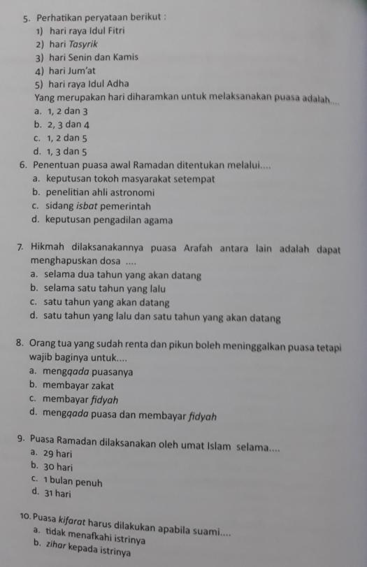 10+ Hikmah Dilaksanakannya Puasa Arafah Antara Lain Adalah Dapat Menghapuskan Dosa
&nbsp;Images