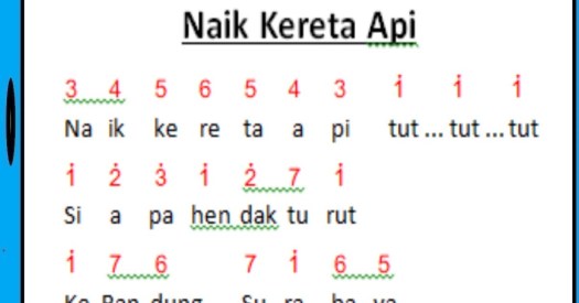 Sebenarnya jika dinyanyikan sekarang, liriknya juga masih relevan. Lagu Naik Kereta Api Dinyanyikan Dengan Tempo Apiku Anakanak Terkenal Bersamawisata
