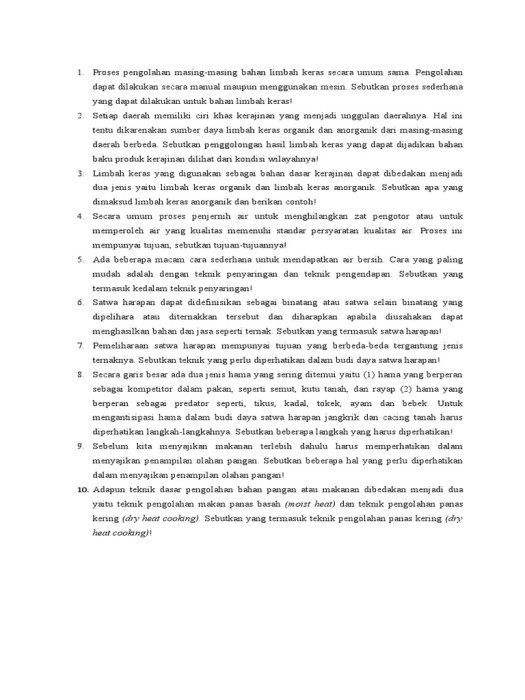 43+ Sebutkan 6 Hal Yang Perlu Diperhatikan Dalam Menyajikan Penampilan Olahan Pangan
&nbsp;Gif