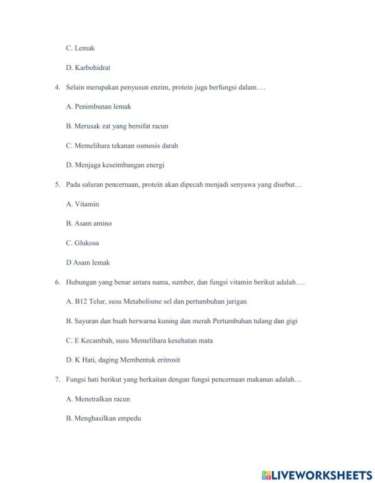 Get Pada Saluran Pencernaan Protein Akan Dipecah Menjadi Senyawa Yang Disebut
&nbsp;Pics