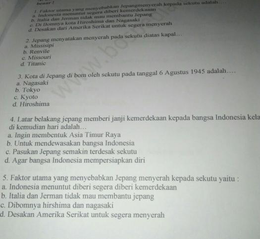 21+ Dua Kota Di Jepang Yang Dibom Atom Oleh Sekutu Pada Tanggal 6 Agustus 1945 Adalah Kota
&nbsp;Gif