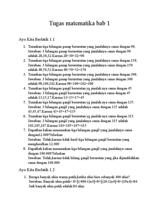 25+ Temukan Tiga Bilangan Ganjil Berurutan Yang Jumlahnya Sama Dengan 315
Images