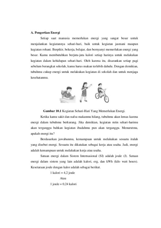 33+ Manusia Dapat Melakukan Pekerjaan Karena Memiliki Energi Yang Berasal Dari&nbsp;Images