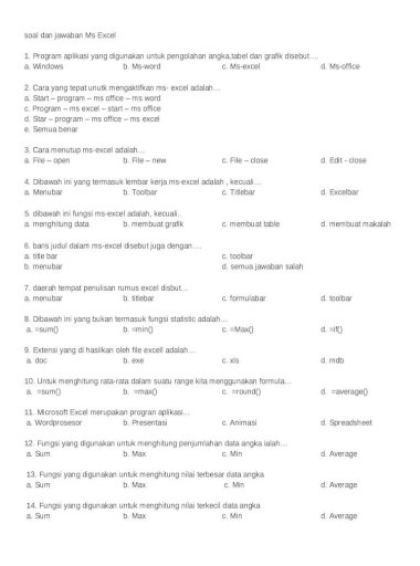 10+ Dibawah Ini Yang Termasuk Lembar Kerja Ms-Excel Adalah Kecuali
&nbsp;PNG
