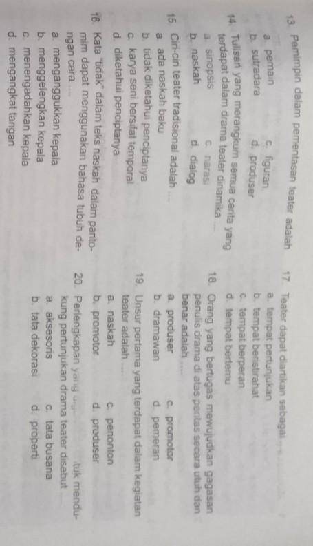 33+ Orang Yang Bertugas Mewujudkan Gagasan Penulis Drama Di Atas Pentas Secara Utuh Dan Benar Adalah
&nbsp;Pics