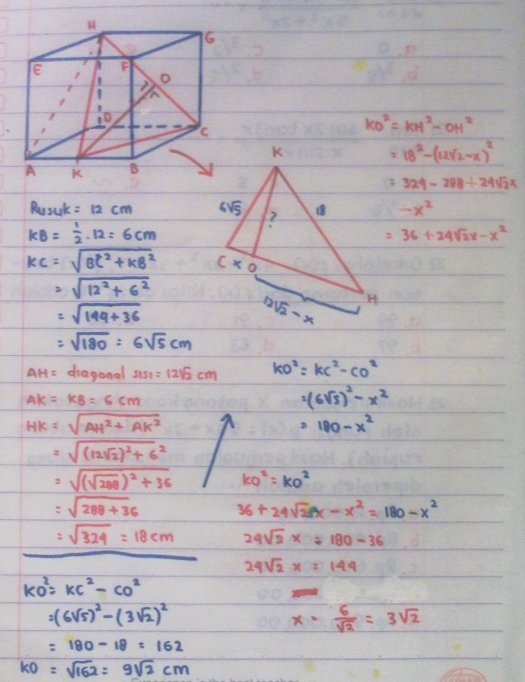 Download Diketahui Kubus Abcd Efgh Dengan Panjang Rusuk 8 Cm Jarak. H Ke Garis Ac Adalah
Background