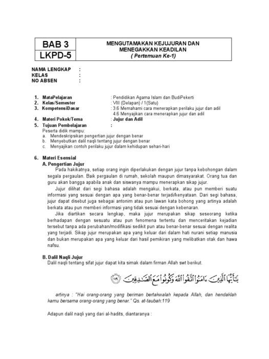 Get Tuliskan Salah Satu Hadis Tentang Perilaku Jujur Lengkap Dengan Artinya
&nbsp;Pics