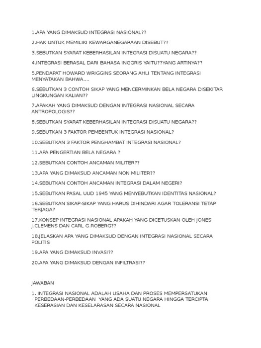 19+ Sebutkan Tiga Syarat Keberhasilan Suatu Integrasi Nasional Bagi Bangsa Indonesia
&nbsp;Background