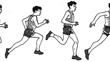 Gerakan lari, lari jarak pendek menggunakan start jongkok (crouching start). Cara Memasuki Garis Finish Lari Jarak Pendek Dan Penjelasannya Penjasorkes