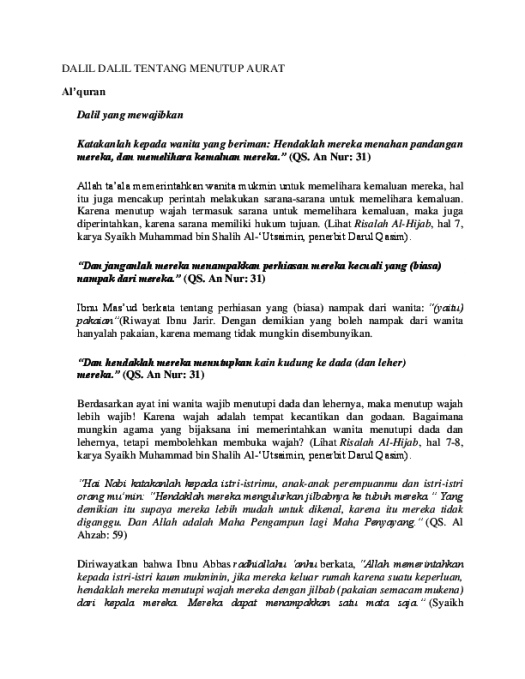 31+ Ayat Al-Quran Dan Hadis Yang Berhubungan Dengan Perintah Menutup Aurat
&nbsp;Background