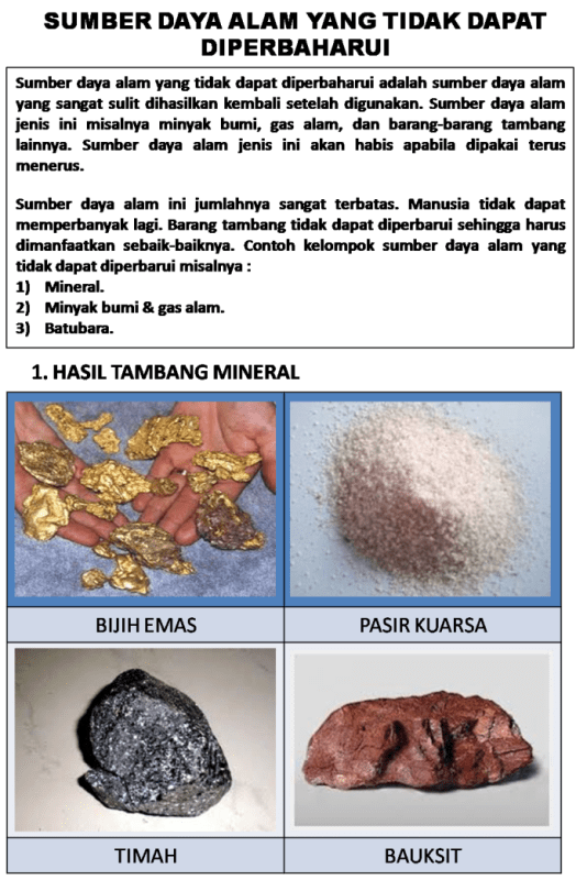 47+ Sifat Sumber Daya Alam Yang Tidak Dapat Diperbarui Antara Lain Adalah
&nbsp;Pics
