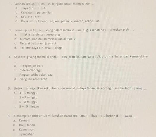 Get Kemampuan Fisik Seseorang Dalam Melaksanakan Tugas Sehari – Hari Ditentukan Oleh&nbsp;Pictures