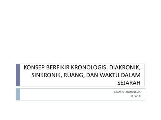 10+ Konsep Berpikir Kronologis Diakronik Sinkronik Ruang Dan Waktu Dalam Sejarah
Background